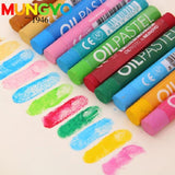 Mungyo Oil Pastels Color Pack Of 12 Pieces - thestationerycompany.pk
