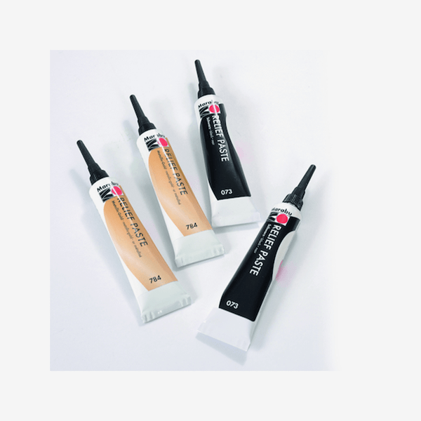 Marabu Glass Paint Relief Paste Blister Pack 20ml - thestationerycompany.pk