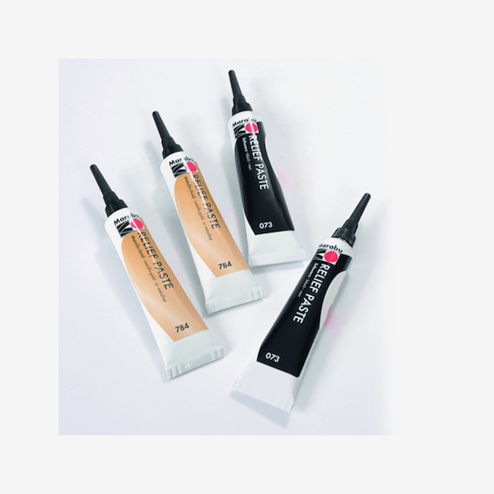 Marabu Glass Paint Relief Paste Blister Pack 20ml - thestationerycompany.pk