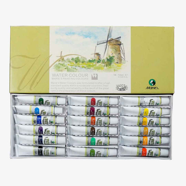 Marie’s WaterColor Set of 18