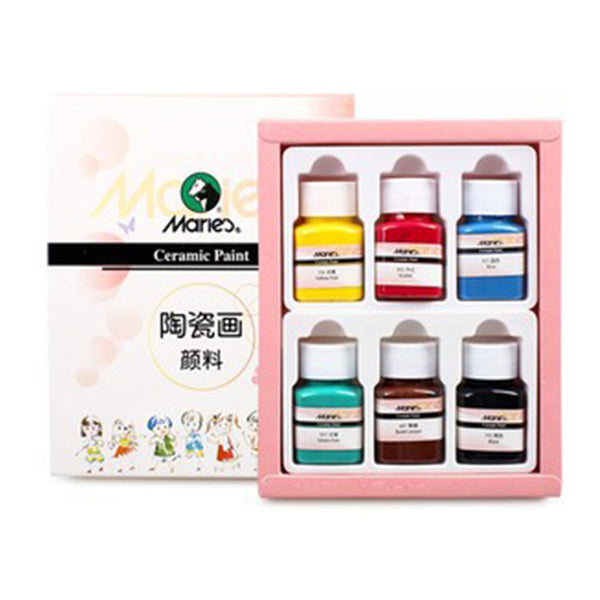 Marie's Ceramic Paint Set 6 x 30ml