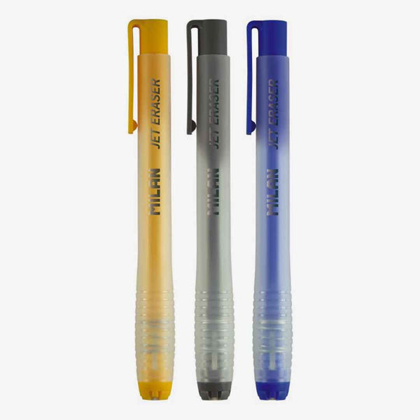 Milan JET Eraser With Holders