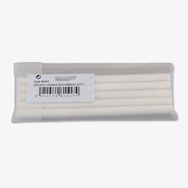 Milan Spare Erasers For JET ERASER Bag with 5