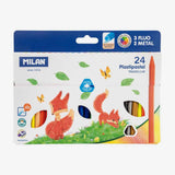 Milan Triangular PlastiPastel Box of 24