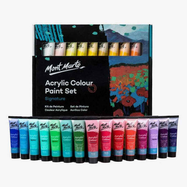 Mont Marte Acrylic Colour Paint 36 ml Set Of 36