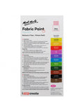 Mont Marte Signature Fabric Paints 20ml Set Of 12