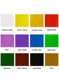 Mont Marte Signature Fabric Paints 20ml Set Of 12