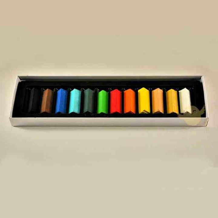 Mungyo Half Soft Pastels Set Of 12 Pieces - thestationerycompany.pk