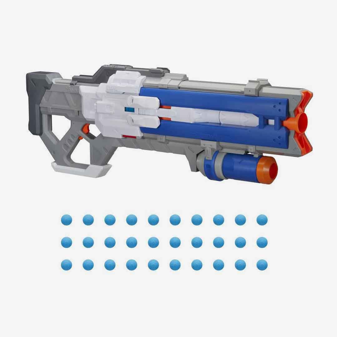 NERF Overwatch Soldier 76 Rival Blaster Fully Motorized
