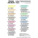 Sakura Pigma Micron Pen 0.5 Pigment Marker Set 8 - thestationerycompany.pk