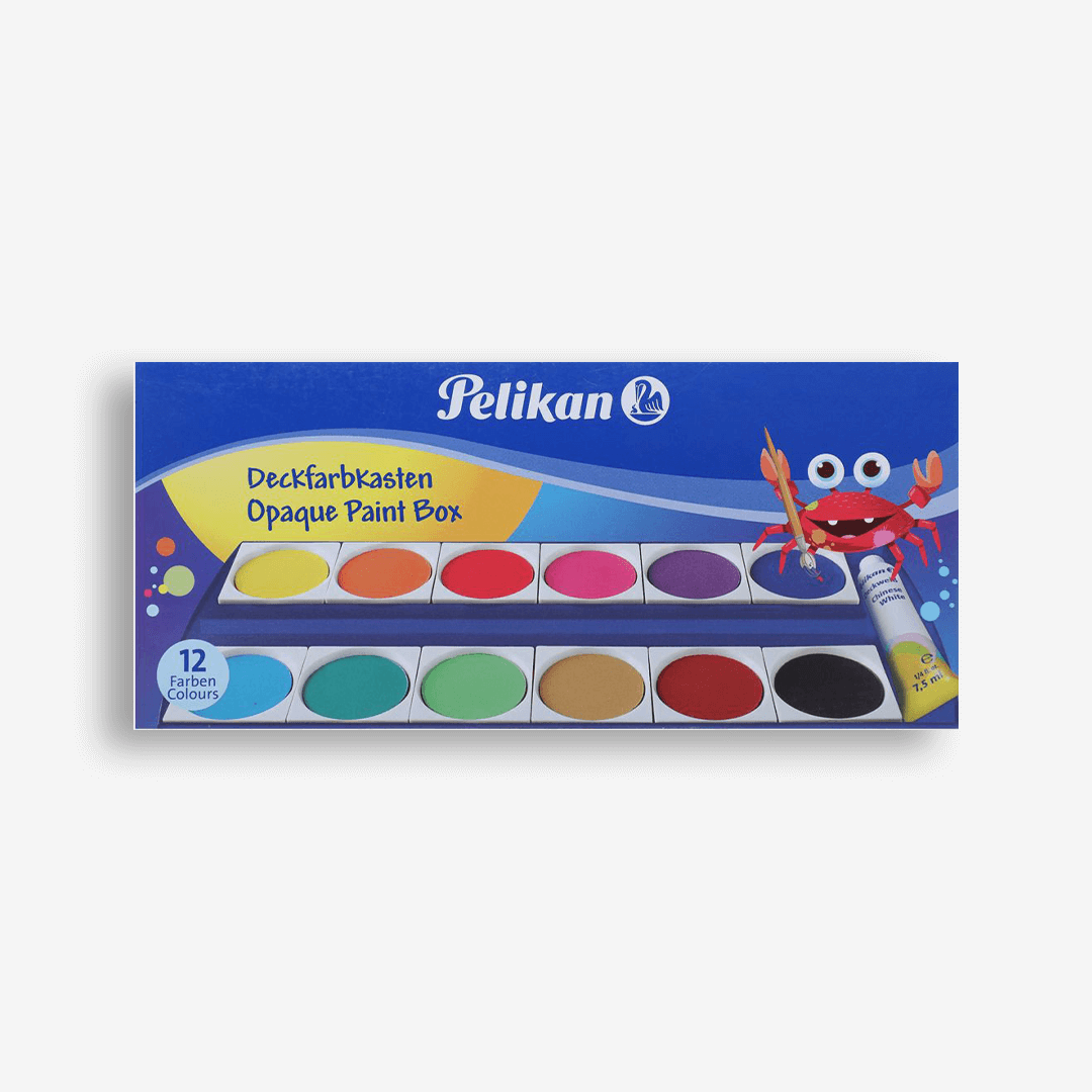 Pelikan Opaque Watercolor Paint Set Of 12