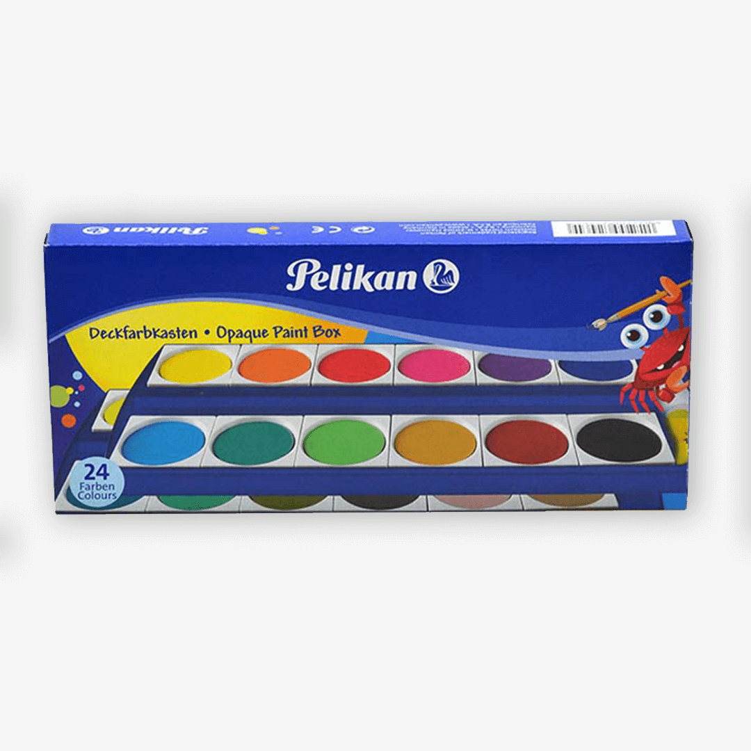 Pelikan Watercolor Opaque Paint Set Of 24 Colour