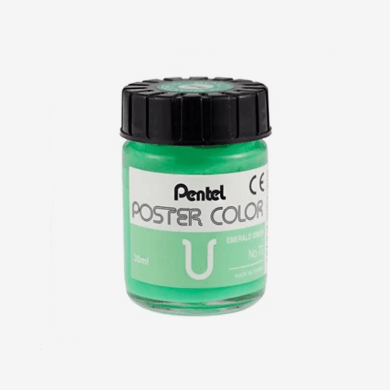 Pentel Poster Color Emerald Green 30ml - thestationerycompany.pk