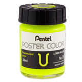 Pentel Poster Color Fluorescent Lemon Yellow 30ml