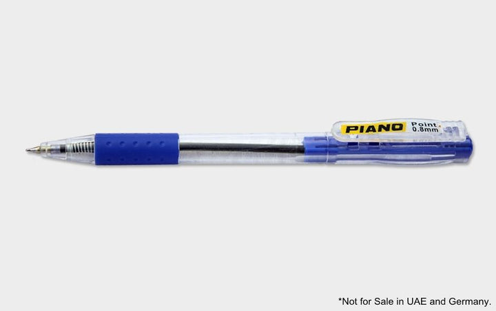 Ppen Point Piano Ballpoint Pen Point 0.8 mm Pack Of 10 – thestationerycompany.pk