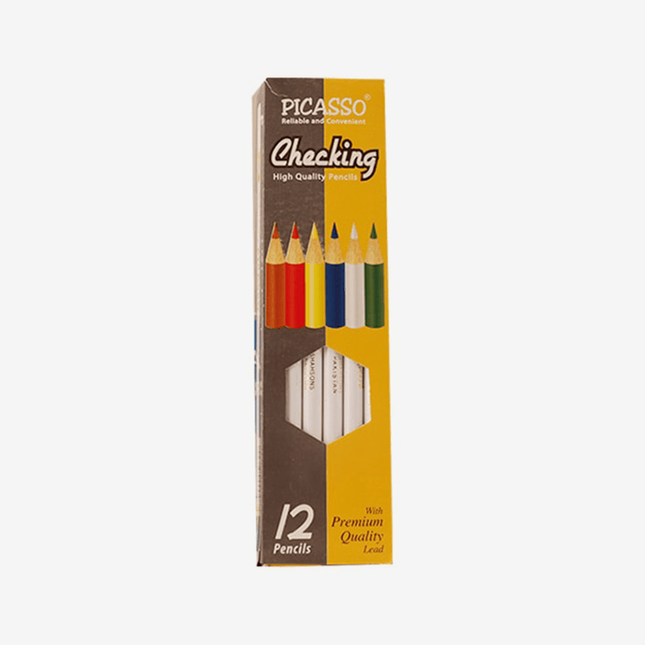 Picasso Checking High Quality Pencil Pack Of 12 - thestationerycompany.pk
