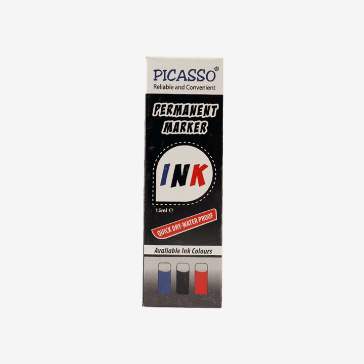 Picasso Permanent Marker Ink 15ml - thestationerycompany.pk