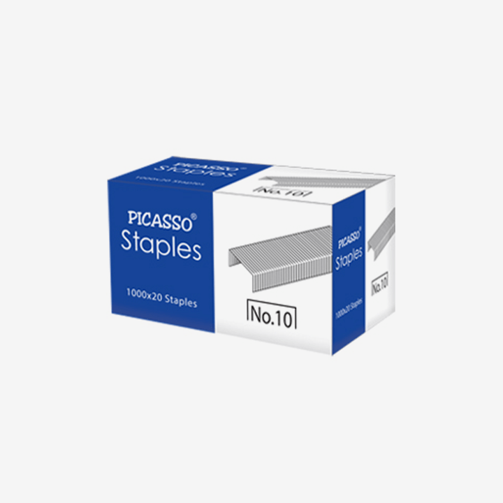 Picasso Staples 20 Piece No.10 - thestationerycompany.pk
