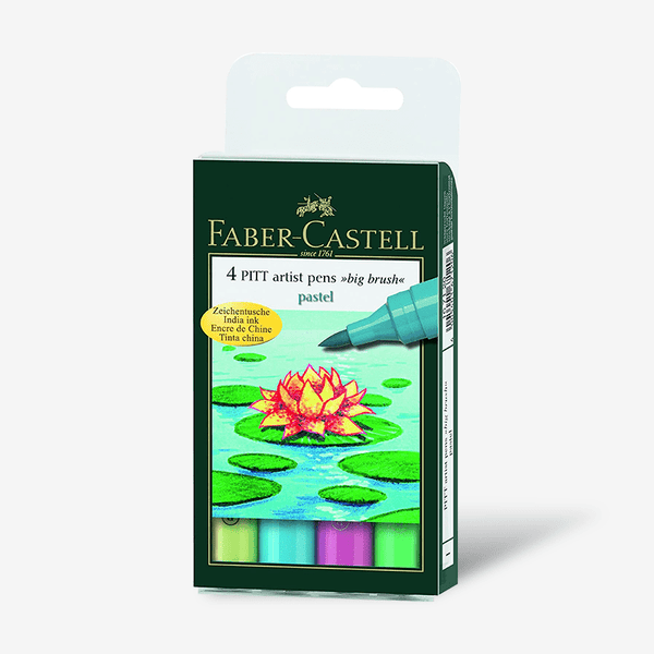 Faber Castell Pitt Artist Big Brush Pastel Color Marker 4 - thestationerycompany.pk