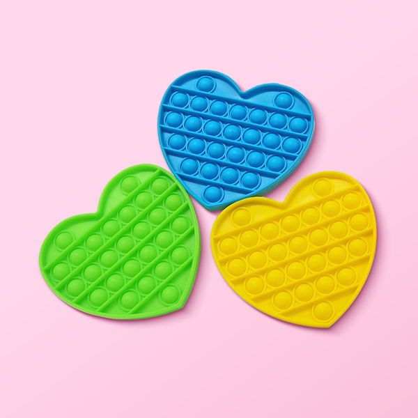 Pop It Fidget Heart Toy