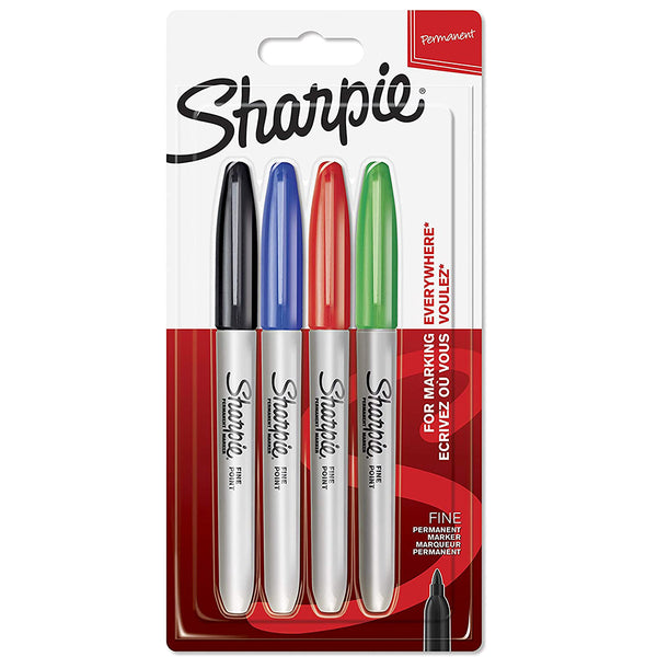 Sharpie Permanent Color Markers Set Of 4