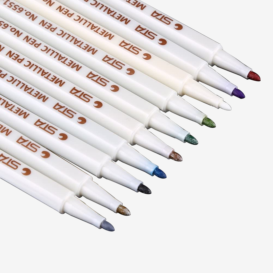 STA Metallic Color Pen Pack of 10