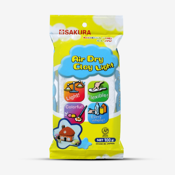 Sakura Air Dry Clay Light For Crafting - thestationerycompany.pk
