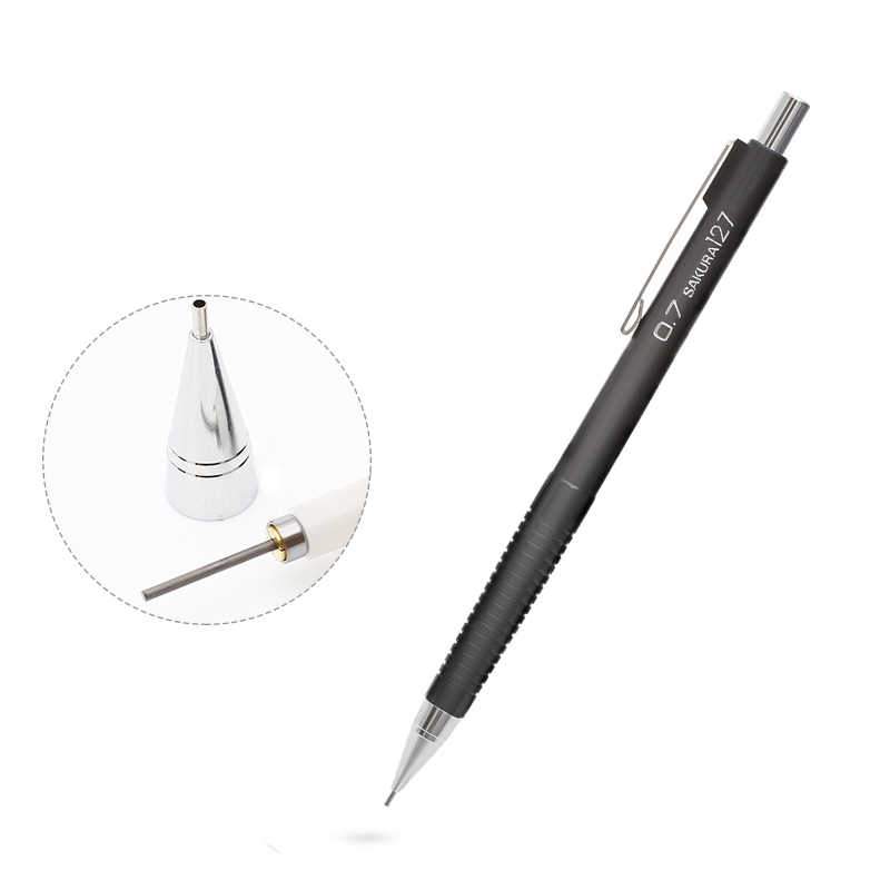 Sakura Mechanical Pencil - Black, 0.7mm