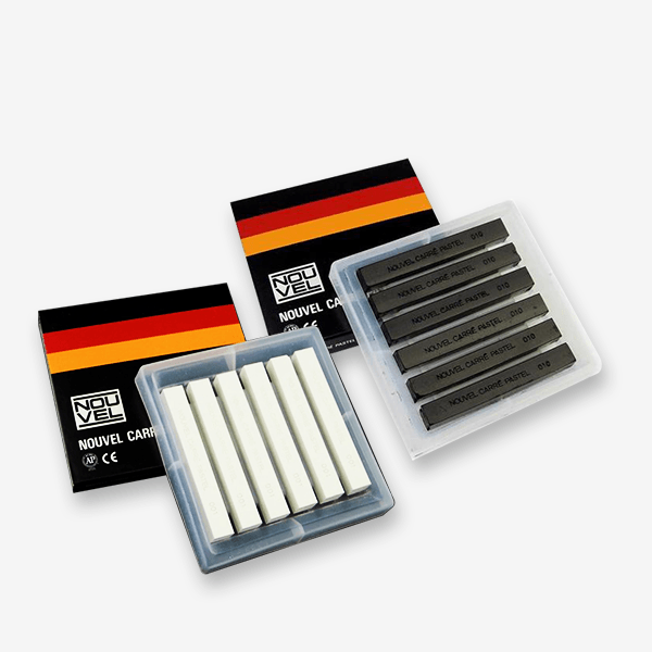 Sakura Nouvel Carre Pastel White And Black Set - thestationerycompany.pk