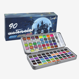Seamiart Solid Watercolor Paint Set Of 90