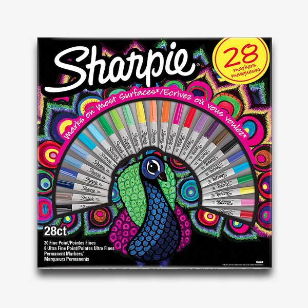 Sharpie Peacock Edition Marker Set Of 28