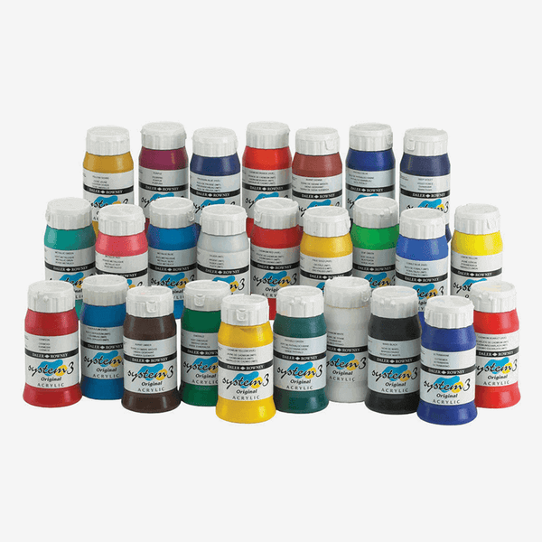Daler Rowney System 3 Acrylic Paint Jars 250ml