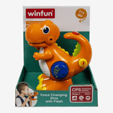 WinFun Recording & Voice Changing Dinosaur Toy - thestationerycompany.pk