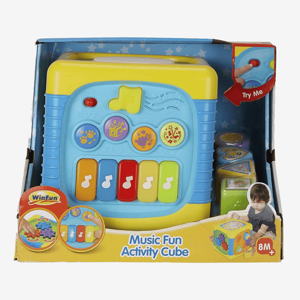 Winfun Music Fun Activity Cube – thestationerycompany.pk