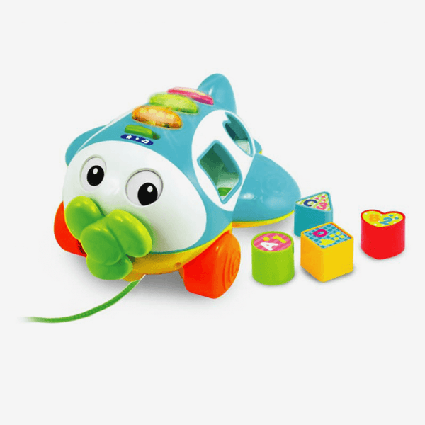 Winfun Sort 'N Learn Pull Along Plane