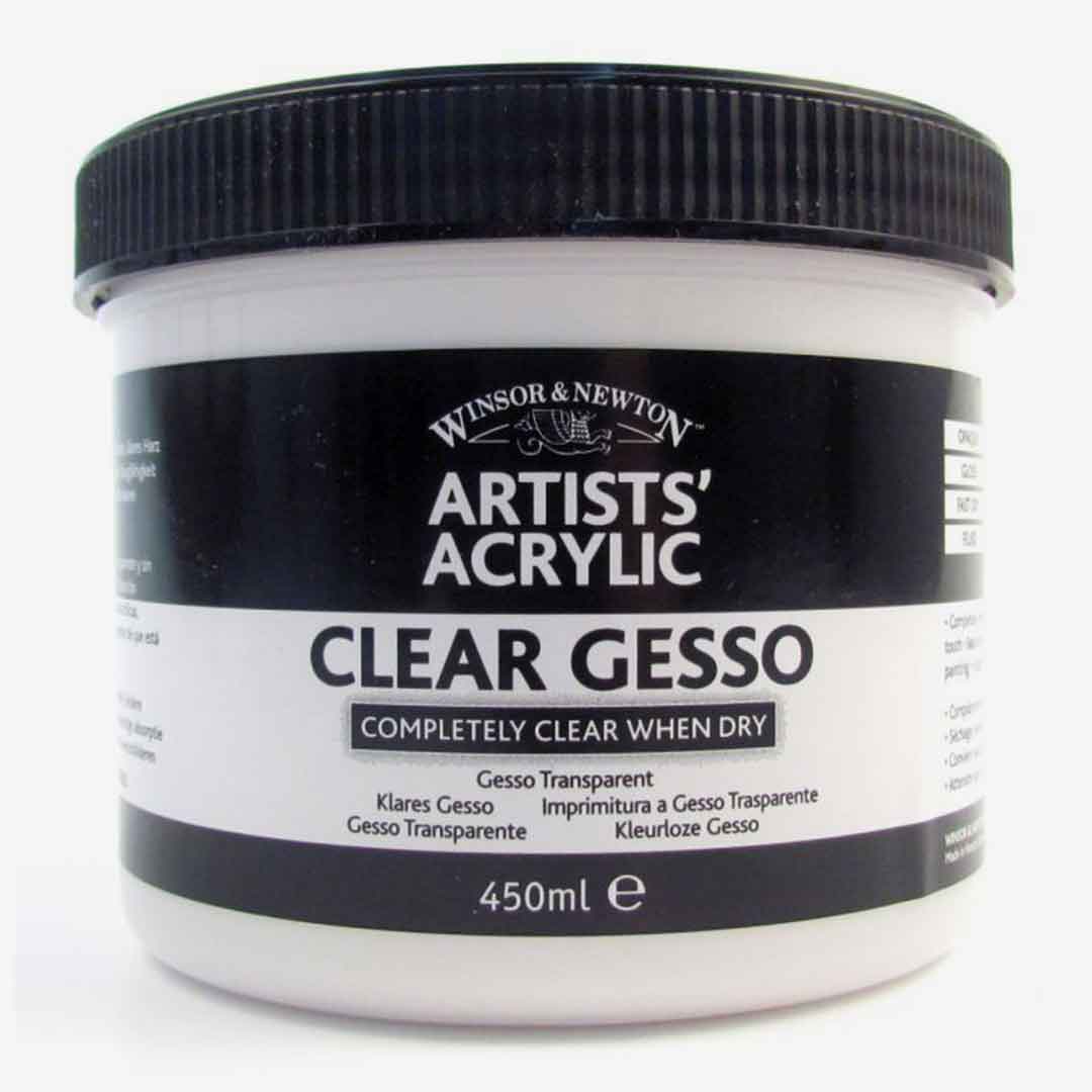Winsor & Newton Artists' Acrylic Gesso (White 450 Ml