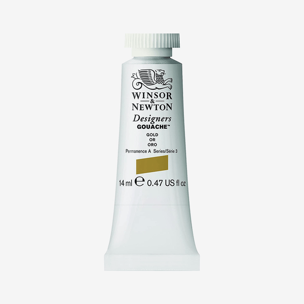 Winsor Newton Designers Gouache 14ml Tube Gold - thestationerycompany.pk