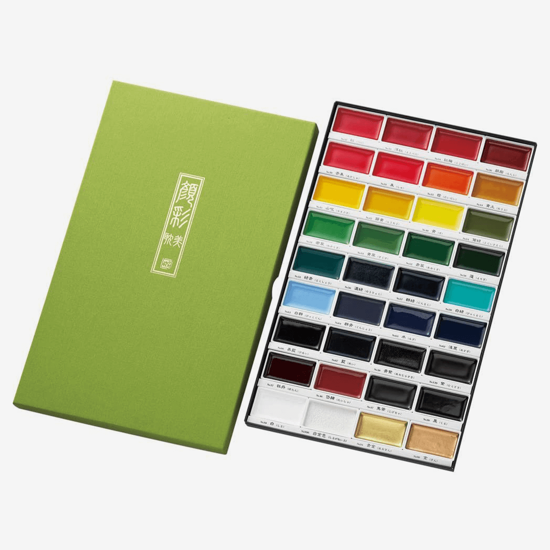 Zig Gansai Tambi Watercolor Set Of 36