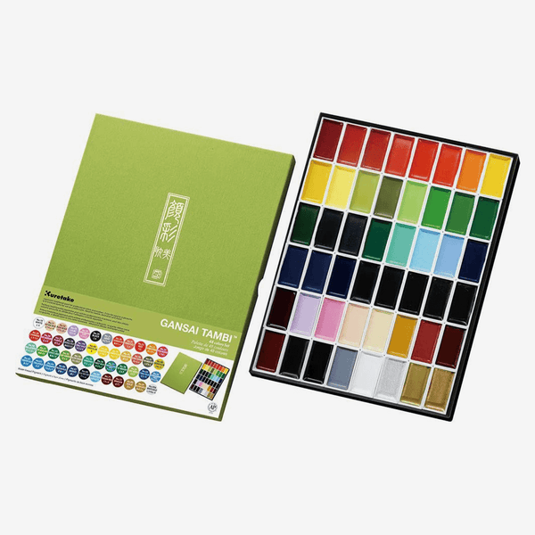Zig Gansai Tambi Watercolor Set Of 48