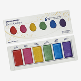 Zig Kuretake Gansai Tambi Gem Watercolor Set Of 6