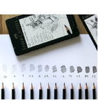 Faber-Castell Artist Sketch Pencil 12 Pcs Set - thestationerycompany.pk