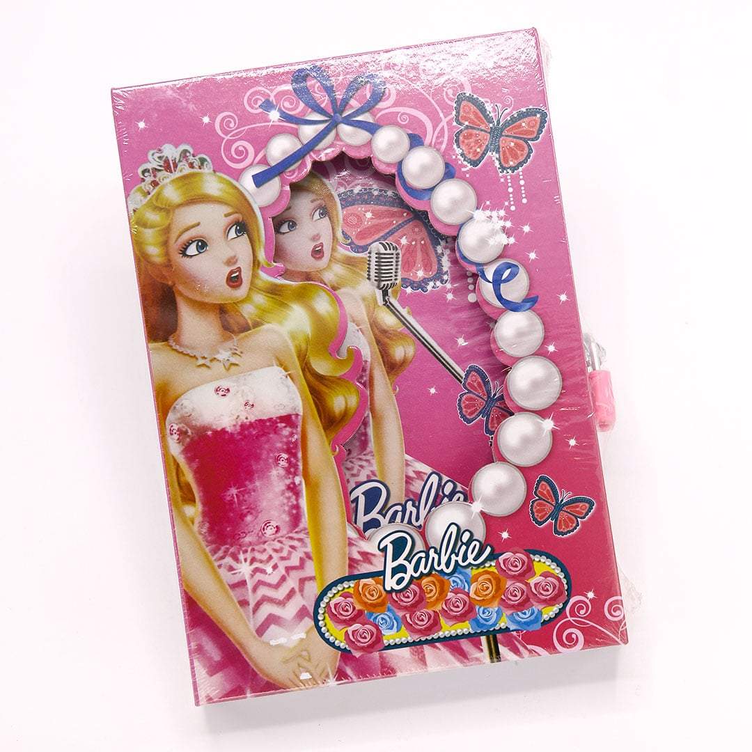 Barbie Personal Lock Diary - thestationerycompany.pk