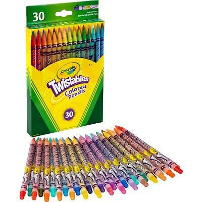 Crayola Twistable Colored Pencils Pack Of 30