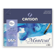 Canson Montval Waterolor Spiral Pad 300 gsm 37cm X 46cm