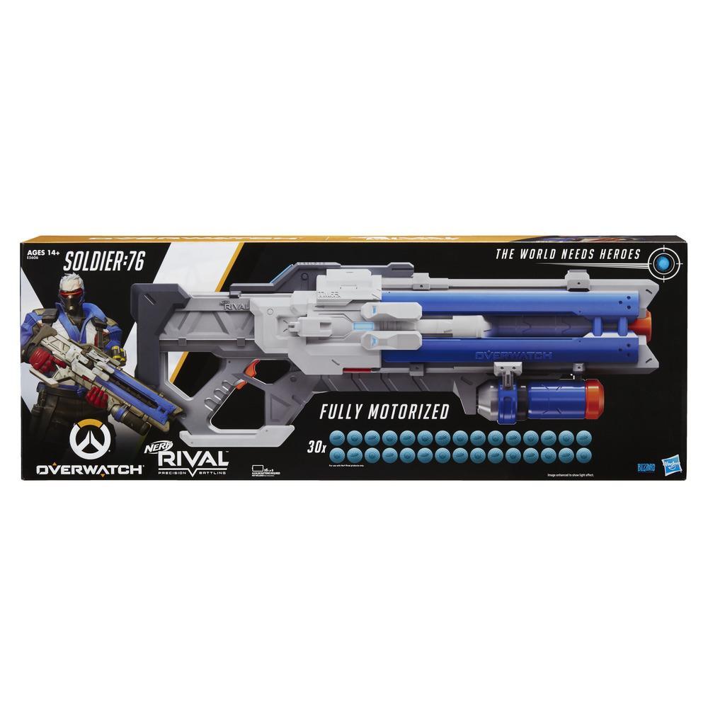 NERF Overwatch Soldier 76 Rival Blaster Fully Motorized