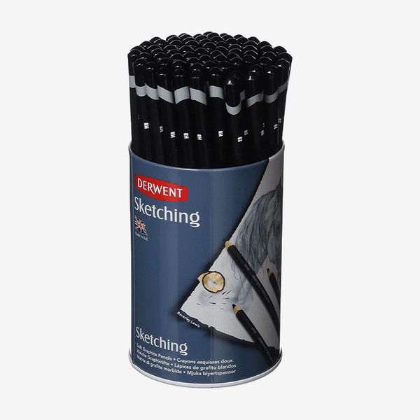 Derwent Sketch Pencil Round Tub Of 72 Pcs