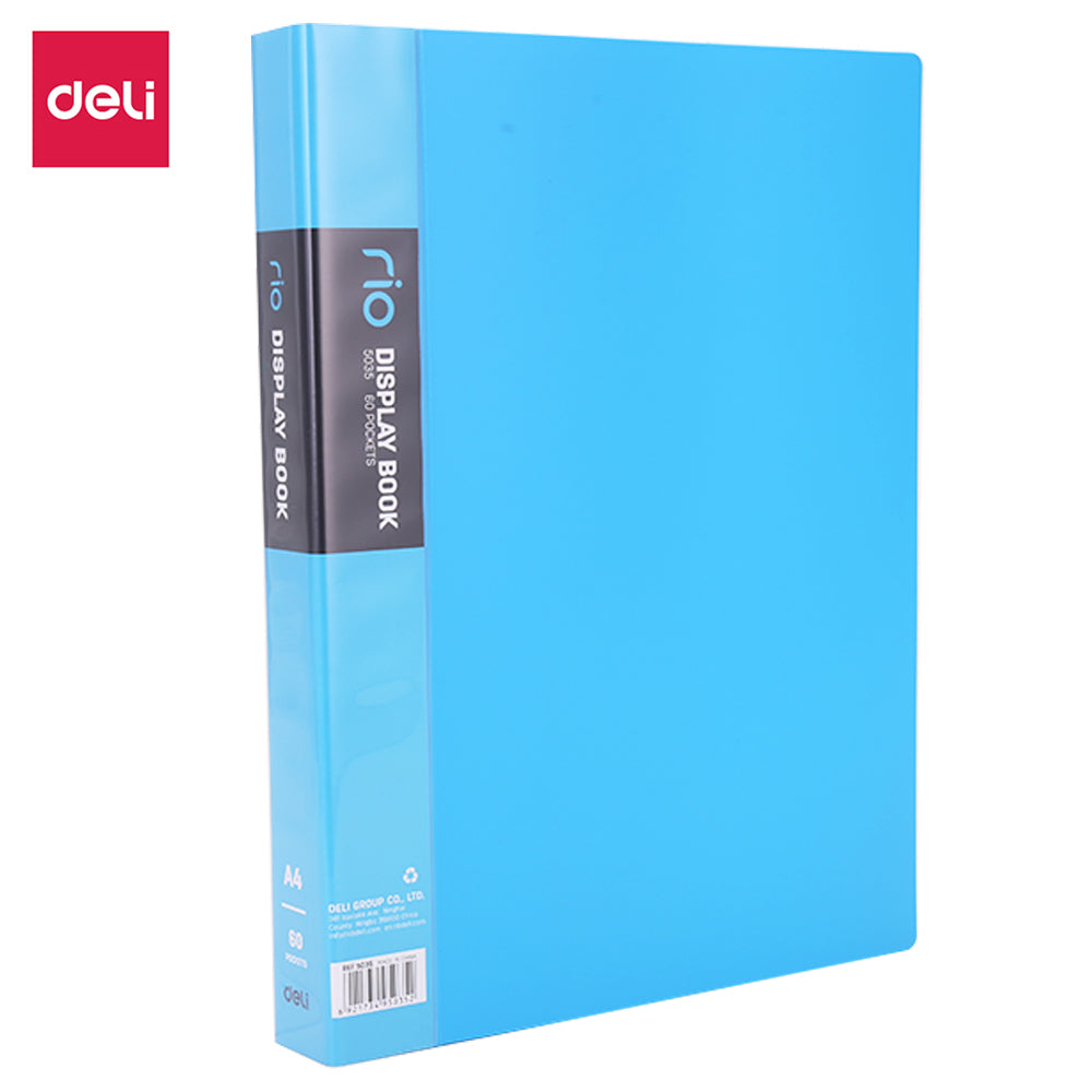 Deli E5035 Display Book A4 60 Pockets