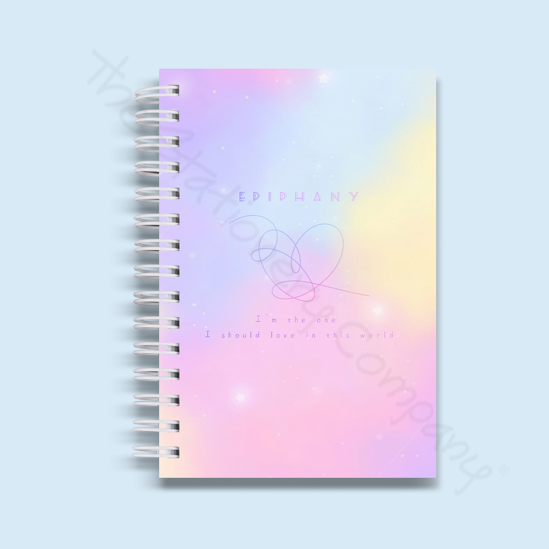 BTS Spiral Notebook Style 80