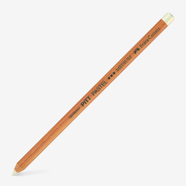 Faber Castell Pitt Pastel Pencil White Medium Box Of 6 - thestationerycompany.pk