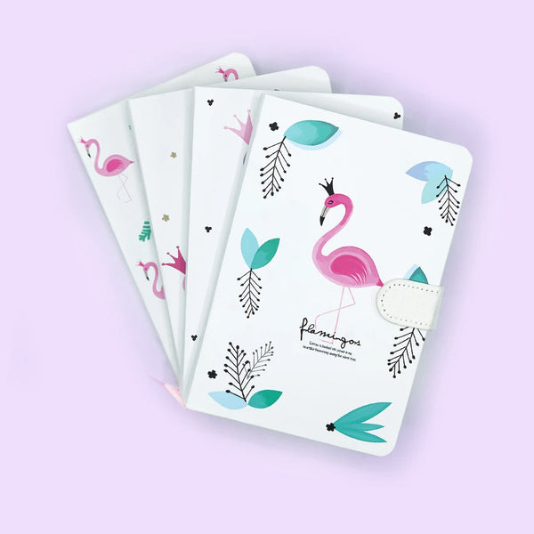 Flamingo Hard Cover Journal Notebook